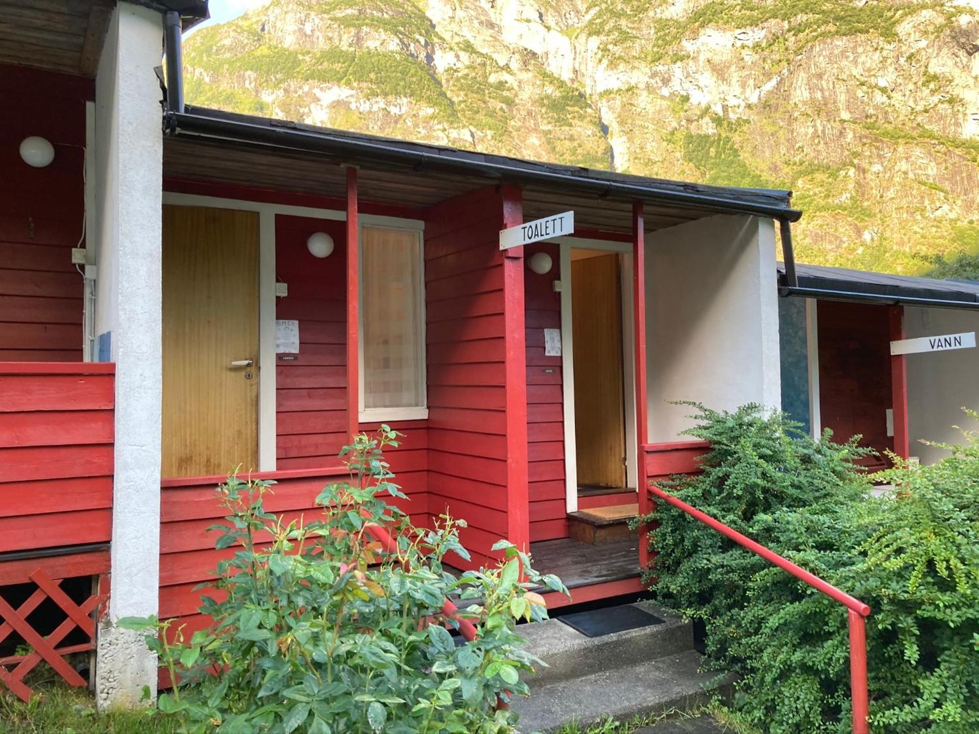 Fjorden Campinghytter Geiranger Exteriér fotografie